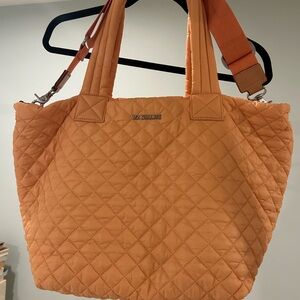 MZ Wallace medium metro deluxe tote peach, nearly new condition